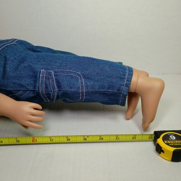 Vintage My Twinn Doll 23" Realistic Blonde Hair Brown Eyes Posable With Outfit - Picture 5 of 6